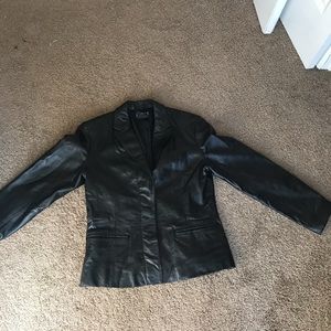 Leather jacket